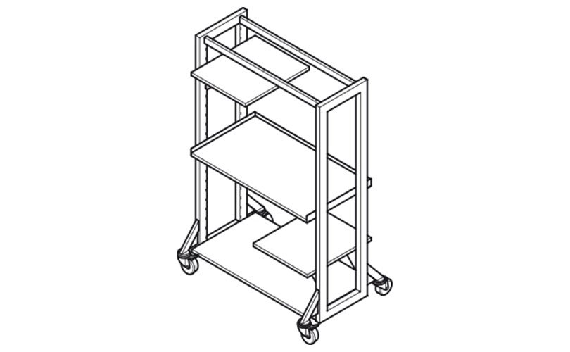 Heavy-duty rack