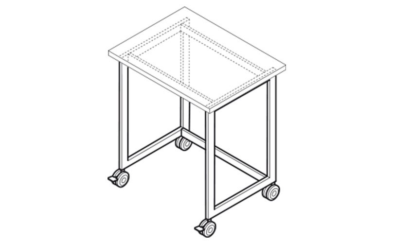 Mobile table